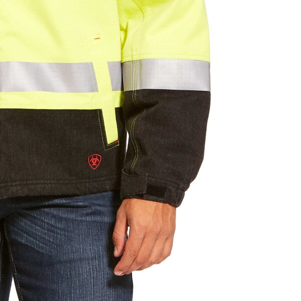 Ariat FR Hi-Vis Waterproof Insulated Jacket in Hi-Vis Yellow